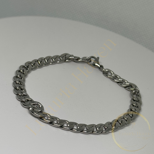 SILVER UNISEX BRACLET