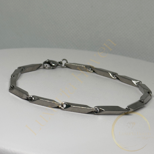 SILVER UNISEX BRACLET