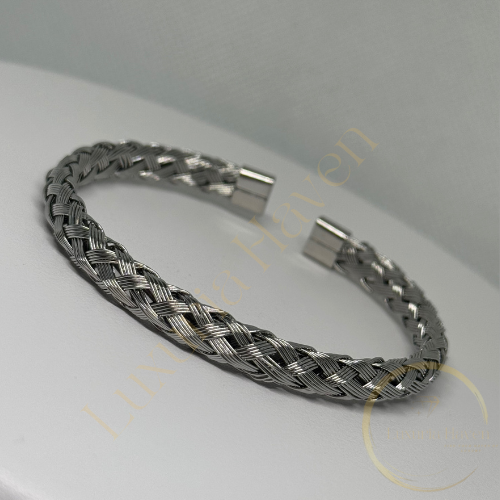 SILVER UNISEX BRACLET